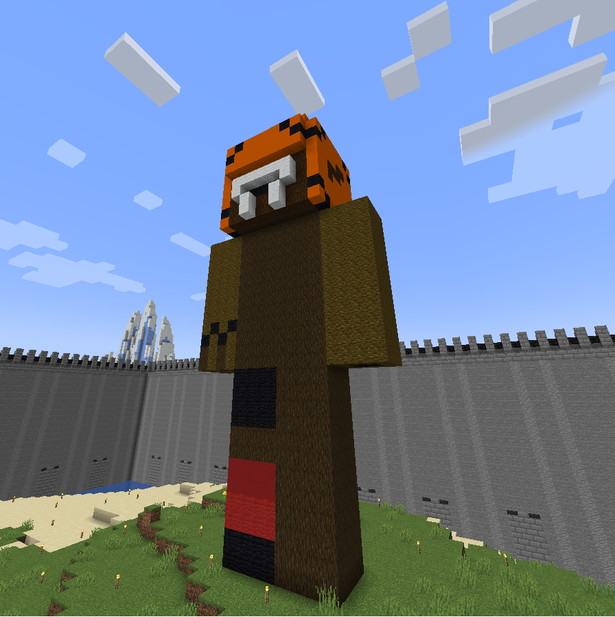 Minecraft Player Statue